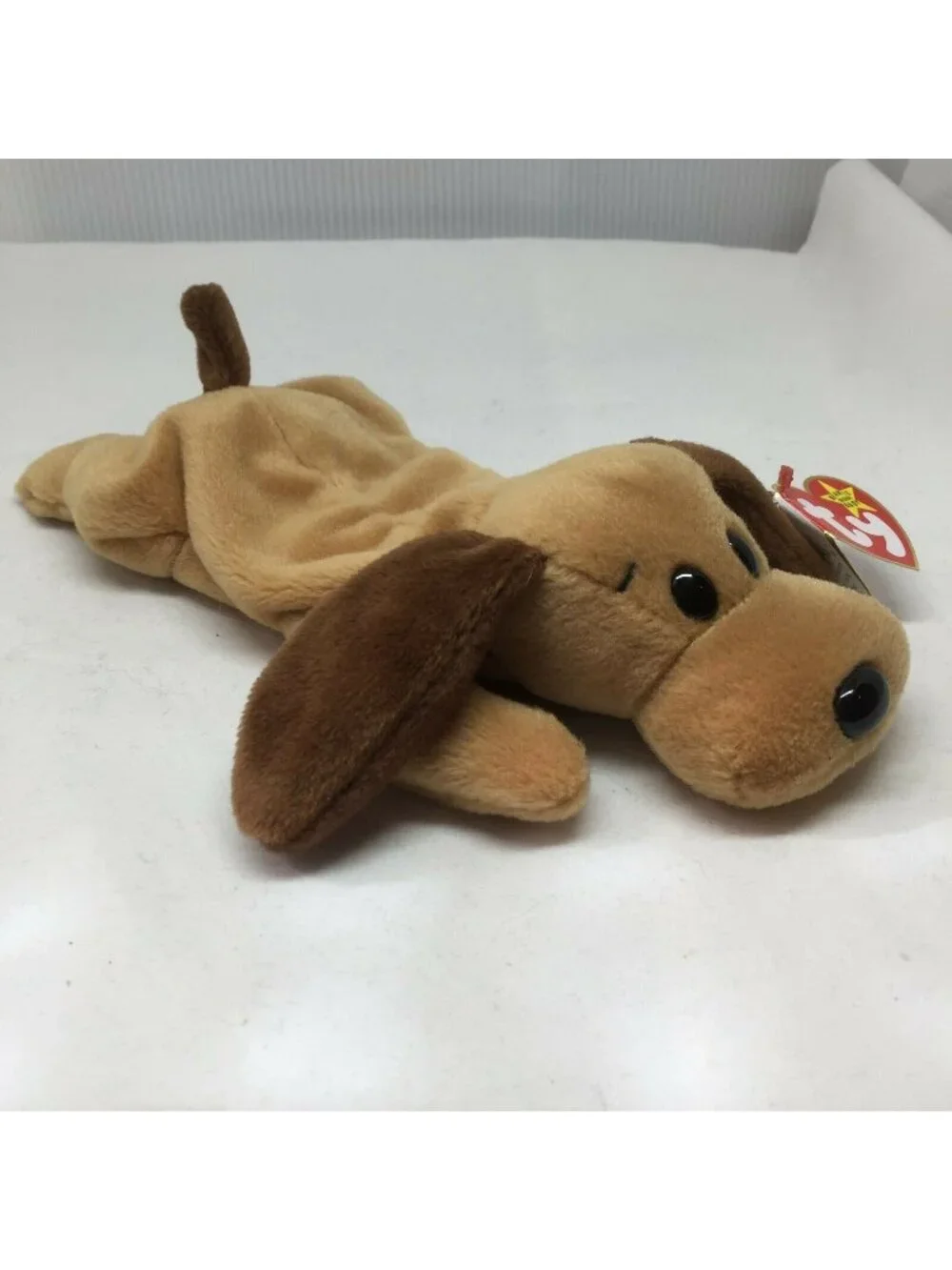 Ty Beanie Babies Bones Brown Dog Plush Toy 1990s Collectible Stuffed Animal
